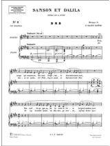 Printemps qui commence. Samson et Dalila - SAINT-SAËNS - Partition